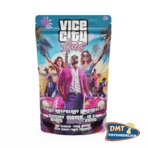 Vice City Labs – Blue Raspberry MDMA Gummy Bears – 500MG