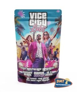 Vice City Labs – Blue Raspberry MDMA Gummy Bears – 500MG